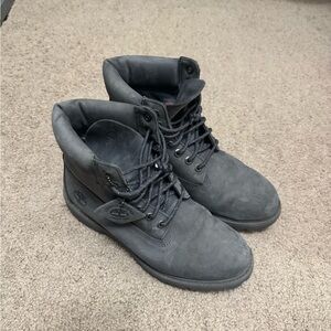 Timberland Men's 6" Premium Waterproof Dark Grey Boots